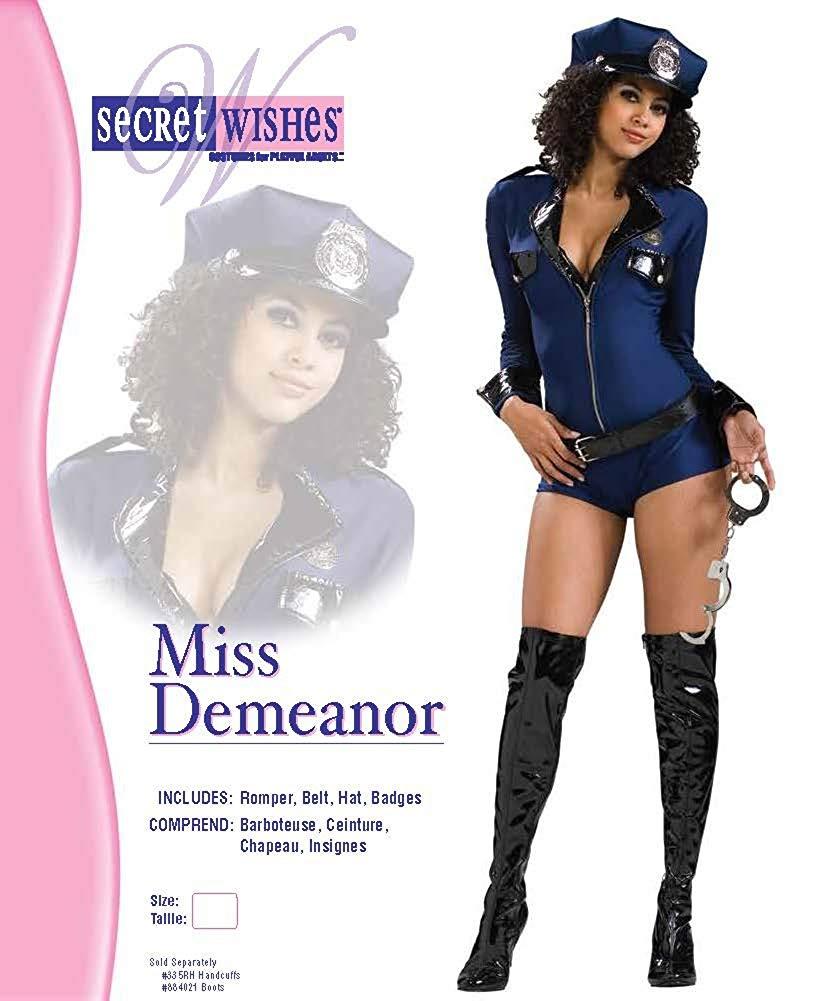 Sexy PoliceWoman Cosplay Costume