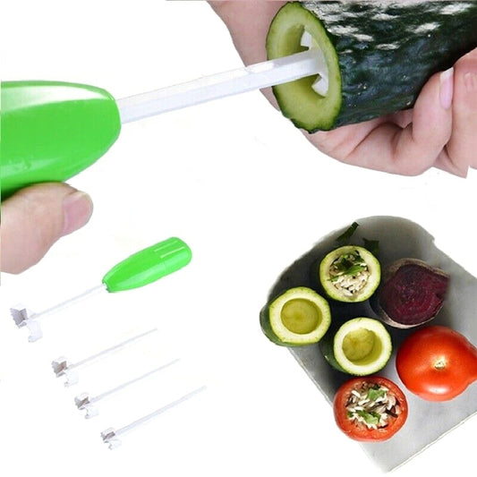 Kitchen Gadget with Vegerable Drill and Digging Corer for Cooking